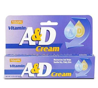 Vitamin A & D Cream – Prevent Diaper Rash, 1.5 oz,(Natureplex)