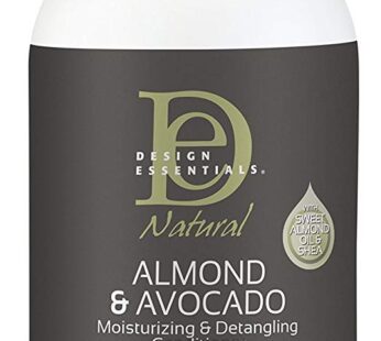 Design Essentials Almond and Avocado Moisturizing and Detangling Conditioner, 32 Ounces