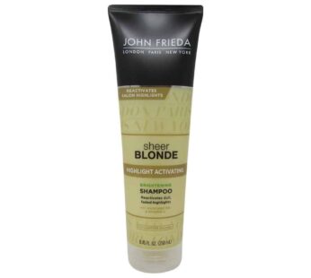 John Frieda sheer blonde highlight activating enhancing shampoo – 8.45 oz