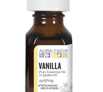 Aura Cacia Essential Oil, Uplifting Vanilla, 0.5 fluid ounce