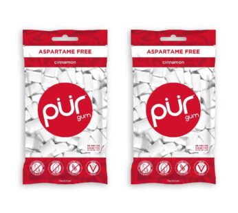 PUR Gum, Cinnamon, 55 Count (Pack of 2)