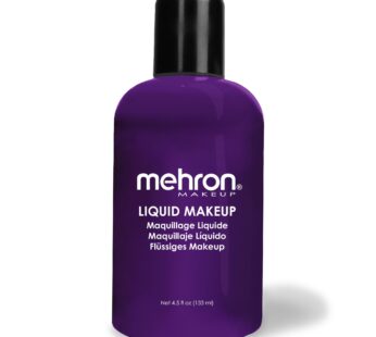 Mehron Makeup Liquid Makeup | Face Paint and Body Paint 4.5 oz (133 ml) (PURPLE)