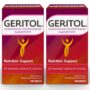 Geritol Multi-Vitamin Nutritional Support Tablets, Balance of 26 Essential Vitamins and Minerals, 100 Count (Pack of 2)
