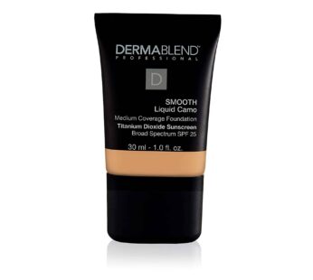 Dermablend Smooth Liquid Foundation with SPF 25, 30W Bisque, 1 Fl. Oz.