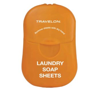 Travelon Laundry Soap Sheets, 50-Count