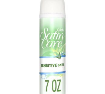 Gillette Satin Care Shaving Gel Sensitive, 7 oz