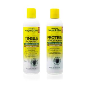 Jamaican Mango & Lime Tingle Shampoo & Protein Conditioner, 8 Fl Oz (Pack of 2)