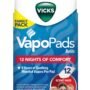 Vicks Vapo Pad Family Pack, 12 Count