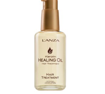 L’ANZA Keratin Healing Oil Hair Treatment, Hair Oil Revives & Nourishes Dry Damaged Hair & Scalp, Sulfate Free with Phyto IV Complex, Cruelty Free Volumizing Hair Care with UV Protection (1.7 Fl Oz)