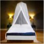 EVEN NATURALS King Size Mosquito Net for Bed - Ultra-Large Mosquito Netting for Bed, Easy Installation, Machine Washable, Luxurious Fine Mesh 300 Holes/inch? - Ideal for Home and Travel - 87"x22"x335"