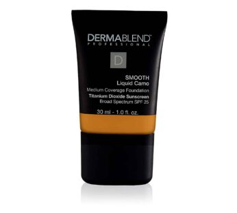 Dermablend Smooth Liquid Foundation with SPF 25, 45W Honey, 1 Fl. Oz.