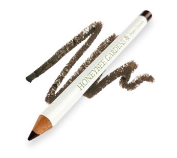 Honeybee Gardens Effortless Eyeliner Pencil in Belgian Chocolate, Rich Pigmentation, Smooth, Long-Wearing, Vegan, Gluten-Free