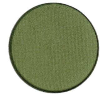 Honeybee Gardens Pressed Powder Eye Shadow Single Refill, Conspiracy, Rich Forest Green, Long-Wearing, Creaseproof Mineral Color With Botanicals, 1.2g