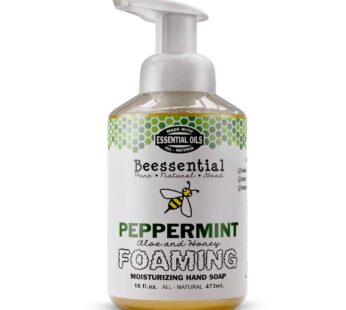 Beesential All Natural Sulfate Free Peppermint Foaming Hand Soap-16 Fl Oz.