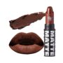 Ruby Kisses Lipstick, Matte Finish, Long-Lasting, Highly Pigmented, Smooth Apply, Full Coverage Lip Makeup for Women Men (Spicy Brown)
