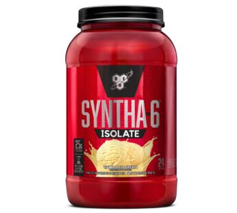 BSN SYNTHA-6 Isolate Protein Powder, Vanilla Protein Powder with Whey Protein Isolate, Milk Protein Isolate, Flavor: Vanilla Ice Cream, 24 Servings