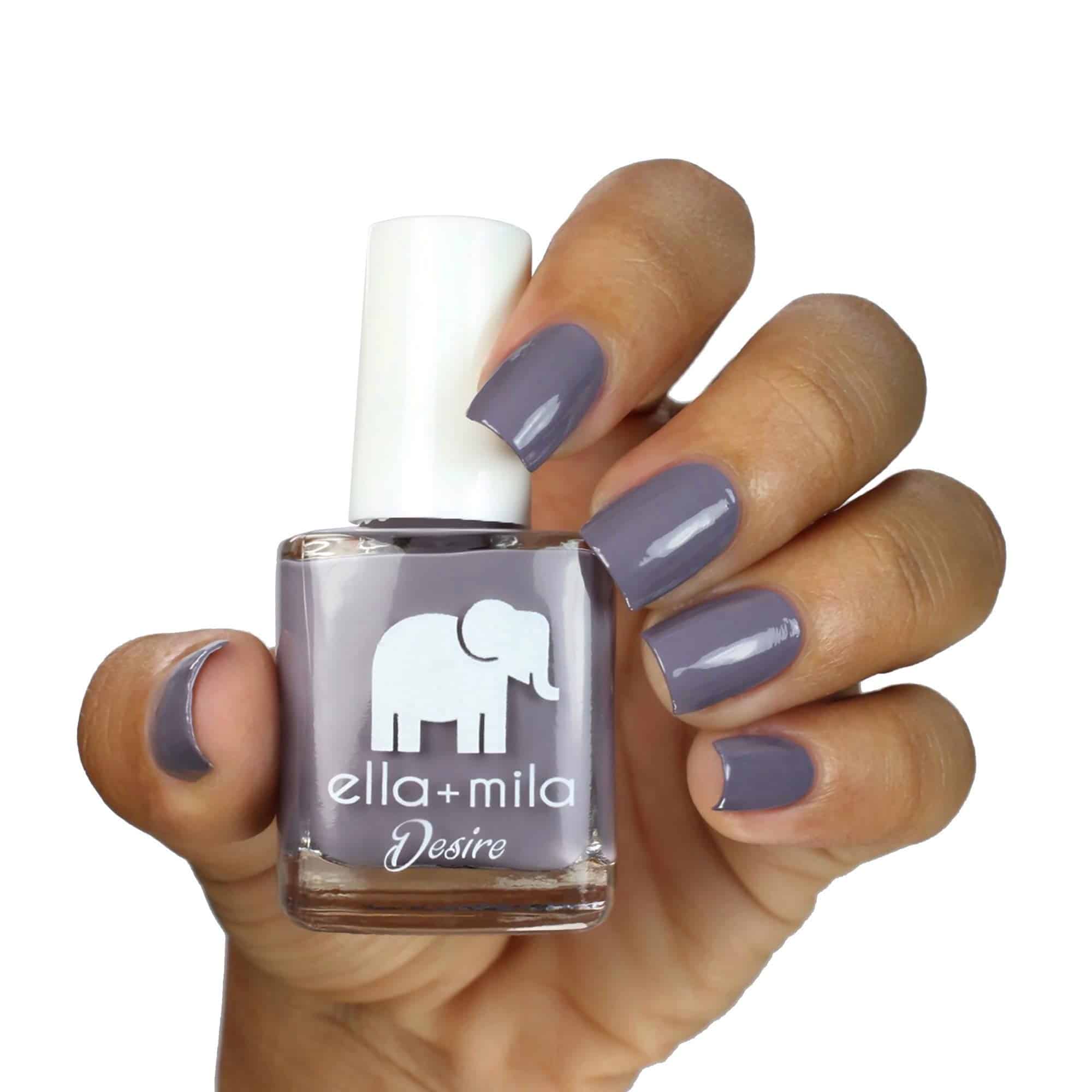 ella+mila Nail Polish, Desire Collection - Mauve Over - Image 3