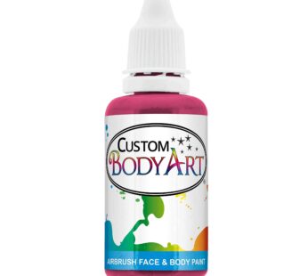 Custom Body Art 1-ounce Pink Water Based Airbrush Body Art & Face Paint