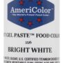 AmeriColor Soft Gel Paste Food Color, 6-Ounce, Bright White