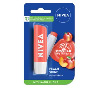 Nivea Lip Balm – Fruity Shine PEACH -Pack of 1