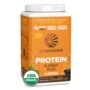 Sunwarrior Vegan Organic Protein Powder Plant-based | 5 Superfood Quinoa Chia Seed Soy Free Dairy Free Gluten Free Synthetic Free NON-GMO | Chocolate 30 Servings | Classic Plus