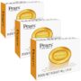 Pears Soap, Face & Body Soap, Amber ? Pure & Gentle Transparent Bar Soap, Moisturizing Glycerin Soap with Natural Oils for Pampered, Glowing Skin, 3.53 Oz (Pack of 3)