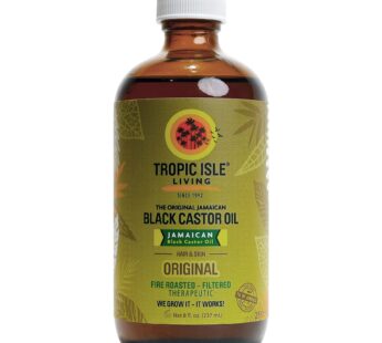 Jamaican Black Castor Oil 8oz – For Hair Growth, Skin Conditioning, Eyebrows & Eyelashes, Scalp and Nail Care. Strengthen, Moisture & Repair