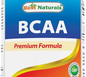 Best Naturals BCAA Branch Chain Amino Acid, 3200mg per Serving, 400 Capsules – Pharmaceutical Grade – 100% Pure Instantized Formula | Pre/Post Workout Bodybuilding Supplement | Boost Muscle Growth