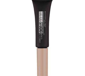 Maybelline TattooStudio Waterproof Eyebrow Gel Makeup, Blonde, 1 Count