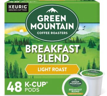 Green Mountain Coffee Roasters Blend, Single-Serve Keurig K-Cup Pods, Light Roast Coffee, 48 Count