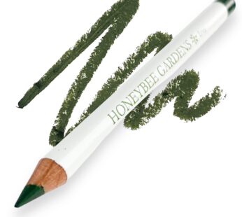 Honeybee Gardens Effortless Eye Liner Pencil in Envy, Rich Pigmentation, Smooth, Long-Wearing, Vegan, Gluten-Free