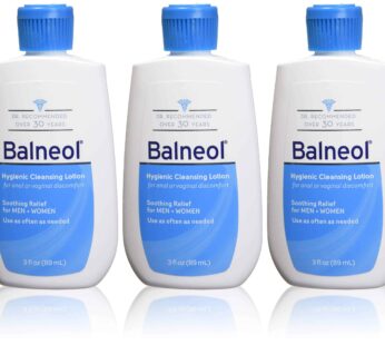 Balneol Hygienic Cleansing Lotion, 3 oz. (Pack of 3)