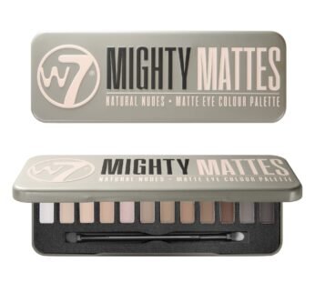 W7 Mighty Mattes Eyeshadow – 12 Matte Nude Colours ? Flawless & Natural Long-Lasting Makeup Palette
