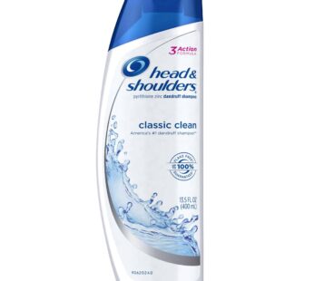 Head & Shoulders Classic Clean Dandruff Shampoo 13.5 Oz