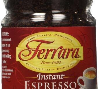 Ferrara Espresso Instant Coffee 2 oz set of 2