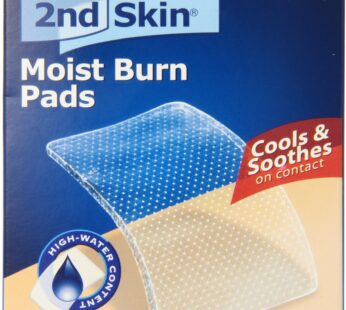 Spenco 2nd Skin Moist Burn Pads, Large (3 x 4 Inches), 3-Count