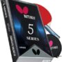 Butterfly B501FL Shakehand Table Tennis Racket | China Series | Racket and Case Set with Balanced Speed and Spin | Recommended for Beginning Level Players, Multi