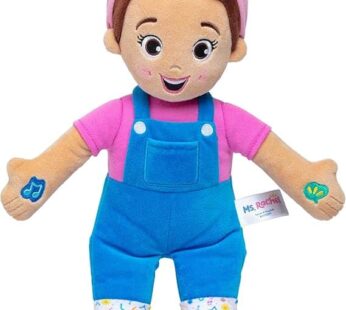 Ms. Rachel Official Speak & Sing Doll, 16” Tall Interactive Toy with 4 Songs & 16+ Phrases, Toddler Toys for Girls & Boys Ages 6 Months to 3+ Years