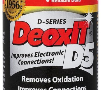 Hosa D5S-6 CAIG DeoxIT Contact Cleaner, 5% Spray, 5 oz