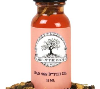 Bad Ass B*tch Oil by Art of the Root | Handmade Oil with Dragon’s Blood | Spirituality, Wiccan, Pagan, Conjure | Power, Success, Attraction, Achievement & Rituals