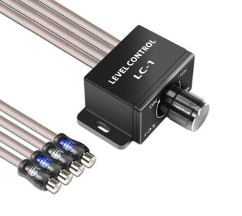 Recoil LC1 Universal RCA Level Controller Car Audio Amplifier Gian Level Bass Boost Volume Control Knob