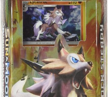 Pokemon TCG Card Game Sun and Moon Burning Shadows Theme Deck – Lycanroc