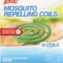Pic Mosquito Repellent Coils (Box of 10 Coils), Package May Vary