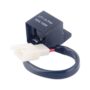 2-Pin LED Flasher Relay, 12V Electronic Fix for Hyper Flash with LED Turn Signals, for Motorcycles and Cars