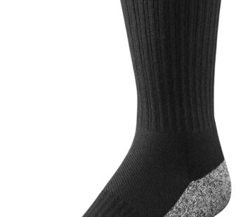 Dr. Comfort Crew Diabetic Socks, Black, Small