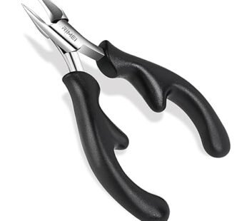 RIMEI Toenail Clippers, Professional Thick & Ingrown Nail Clippers for Men & Seniors, Podiatrist Recommended, Pedicure Clippers Toenail Cutters, Stainless Steel Sharp Curved Blade Grooming Tool