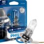 Philips Automotive Lighting H1 Vision Upgrade Automotive Replacement Headlight Bulb, Fits Select High Beam, Low Beam, or Fog Positions (Pack of 1)