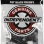 7/8in Black Phillips Independent Genuine Hardware