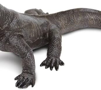 Safari Ltd. Komodo Dragon Figurine – Realistic 11″ Model Figure – Educational Toy for Boys, Girls, and Kids Ages 3+