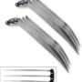 Vulcan Gear 11" Wolverine Fantasy Claw Set of 2 (Steel)